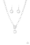 Heartbeat Retreat - White Necklace