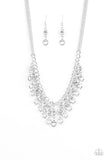 Valentine's Day Drama - White Necklace