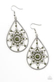 Daffodil Dreams - Green Earrings