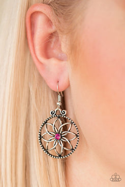 Bloom Bloom - Pink Earrings