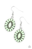 Spring Tea Parties - Green Earrings