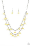 Super Supernova - Yellow Necklace