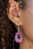 Rainforest Romance - Pink Earrings