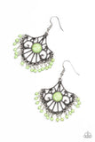 Stone Lagoon - Green Earrings