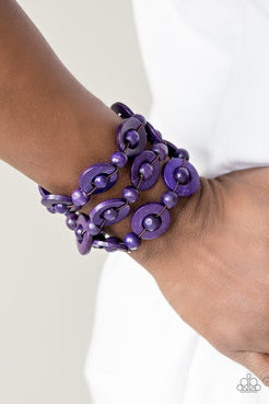 Cancun Catch - Purple Bracelet