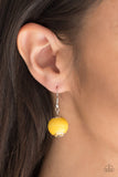 Effortlessly Everglades - Yellow Necklace