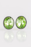 Stunning Shine - Green Earrings