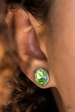 Stunning Shine - Green Earrings