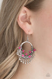 Musical Mantras - Pink Earrings