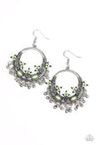 Musical Mantras - Green Earrings