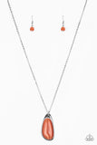 Magically Modern - Orange Necklace