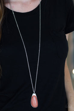 Magically Modern - Orange Necklace