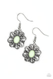 First and Foremost Flowers - Green Earrings