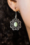 First and Foremost Flowers - Green Earrings