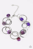 Total Shell-Out - Purple Bracelet
