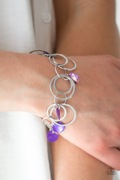 Total Shell-Out - Purple Bracelet