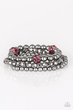 Noticeably Noir - Pink Bracelet