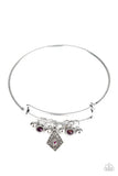 Treasure Charms - Purple Bracelet