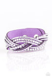 Bring On The Bling - Purple Bracelet