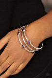 Bangle Belle - Purple Bracelet