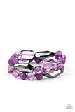 Rockin Rock Candy - Purple Bracelet