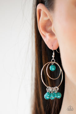 New York Attraction - Green Earrings