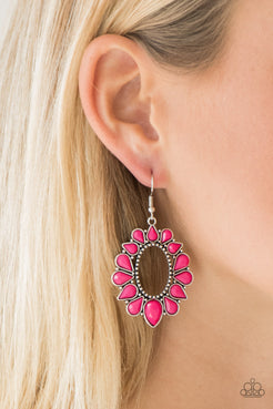 Fashionista Flavor - Pink Earrings