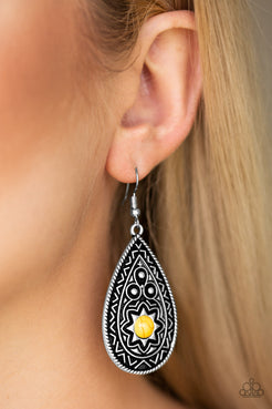 Summer Sol - Yellow Earrings