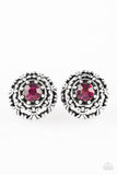 Courtly Courtliness - Pink Earrings