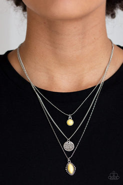 Tide Drifter - Yellow Necklace