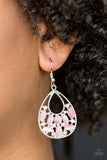 Just Dewing My Thing - Pink Earrings