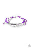 Take A Spacewalk - Purple Bracelet