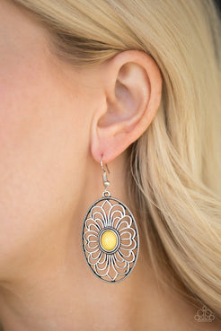 Really Whimsy - Yellow Earrings