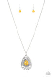 Modern Majesty - Yellow Necklace