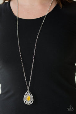 Modern Majesty - Yellow Necklace