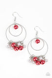 New York Attraction - Red Earrings