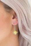 Feeling Inde-PENDANT - Yellow Necklace