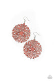 Ocean Paradise - Orange Earrings