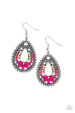 Atta-Gala - Pink Earrings