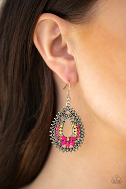 Atta-Gala - Pink Earrings