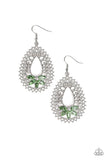 Instant Reflect - Green Earrings