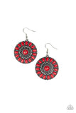 Desert Palette - Red Earrings