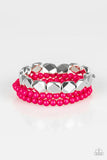 Fiesta Flavor - Pink Bracelet