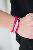 Fiesta Flavor - Pink Bracelet