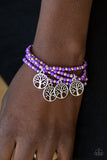 Plant A Tree - Purple Bracelet