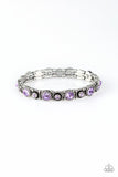 Heavy on the Sparkle - Purple Bracelet