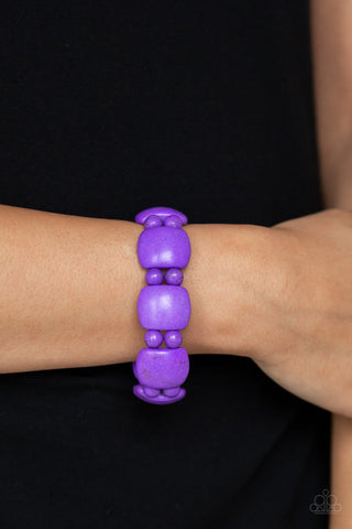Don't Be So NOMADIC - Purple Bracelet