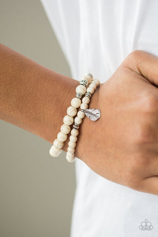 Desert Dove - White Bracelet