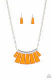 Glamour Goddess - Orange Necklace