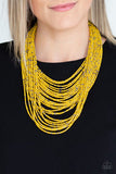 Rio Rainforest - Yellow Necklace